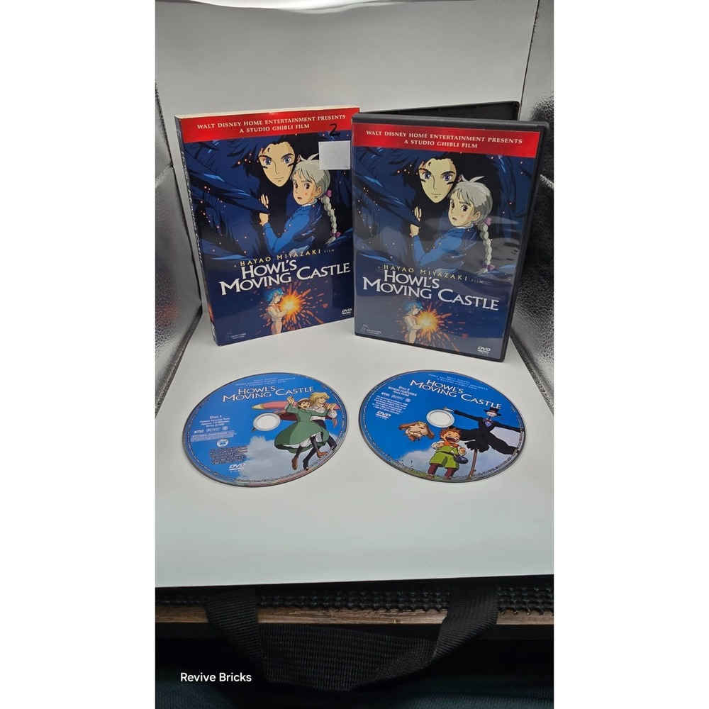 Howls Moving Castle Studio Ghibli Disney 2 Disc Dvd Hayao Miyazaki Howl's Great‎
